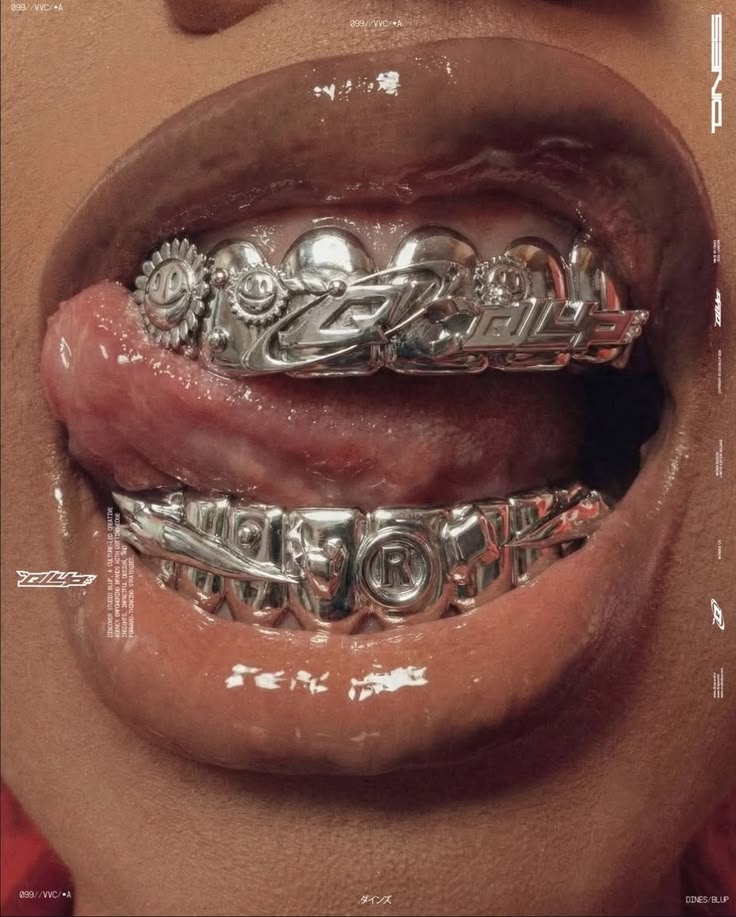 Chrome grillz